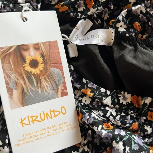 NWOT Kirundo Floral Dress (XL) - Picture 5 of 7